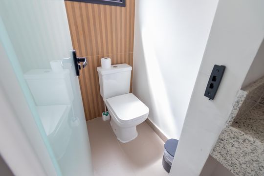 Banheiro da Suite 2 de casa à venda com 3 quartos, 110m² em Vila Leopoldina, São Paulo