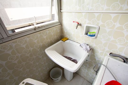 Área de Serviço de apartamento à venda com 3 quartos, 116m² em Chácara Itaim, São Paulo