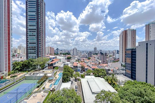 Vista da Suíte 2 de apartamento para alugar com 4 quartos, 191m² em Tatuapé, São Paulo