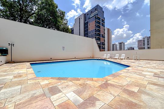 Área comum - Piscina de apartamento para alugar com 4 quartos, 191m² em Tatuapé, São Paulo