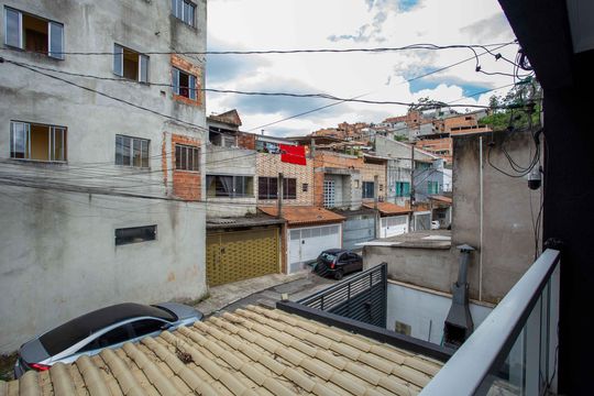 Varanda de casa para alugar com 2 quartos, 120m² em Eldorado, Diadema