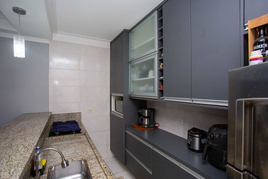 Cozinha de casa para alugar com 2 quartos, 120m² em Eldorado, Diadema