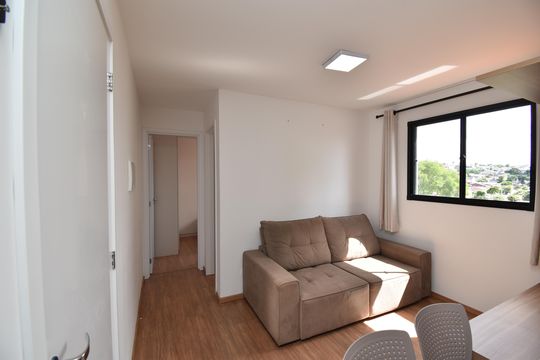 Sala de apartamento para alugar com 1 quarto, 35m² em Bairro Alto, Curitiba