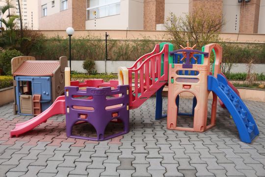Área comum - Playground de apartamento à venda com 3 quartos, 100m² em Santa Paula, São Caetano do Sul