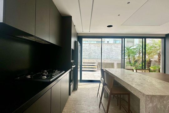 Cozinha de apartamento à venda com 2 quartos, 161m² em Funcionários, Belo Horizonte