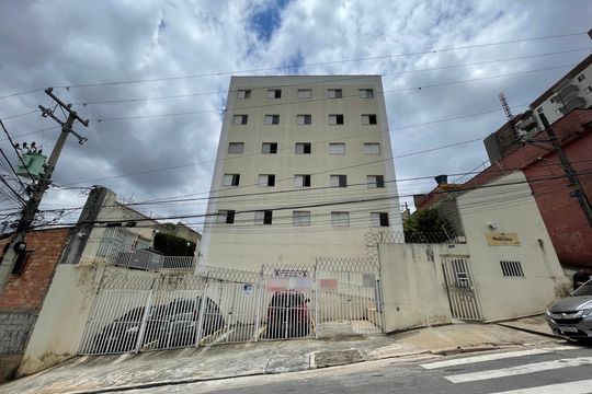 Fachada + Placa de apartamento à venda com 3 quartos, 56m² em Vila Taquari, São Paulo