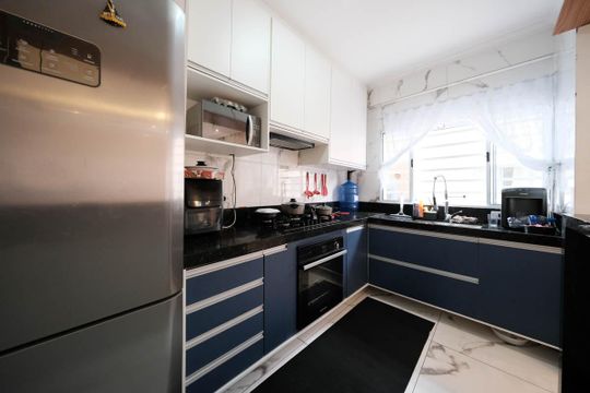 Cozinha de apartamento à venda com 2 quartos, 74m² em Vila Buenos Aires, São Paulo
