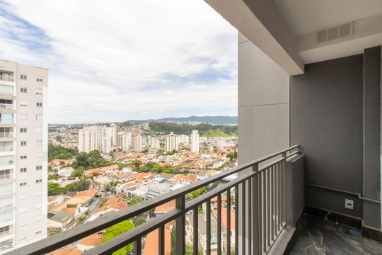 Sacada de apartamento para alugar com 1 quarto, 43m² em Vila Rosalia, Guarulhos
