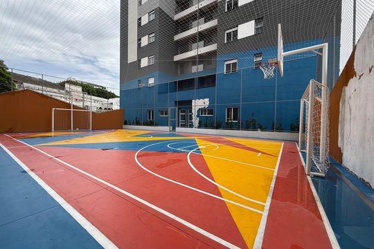 Área Comum - Quadra de apartamento para alugar com 1 quarto, 43m² em Vila Rosalia, Guarulhos