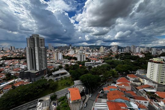 Varanda da Sala Vista de kitnet/studio para alugar com 1 quarto, 31m² em Parada Inglesa, São Paulo