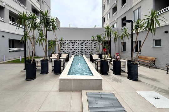 Área comum de apartamento à venda com 1 quarto, 30m² em Vila Ernesto, São Paulo