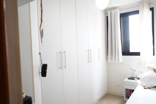 Quarto 3 de apartamento à venda com 3 quartos, 82m² em Vila Regente Feijó, São Paulo
