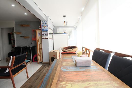 Varanda de apartamento à venda com 3 quartos, 145m² em Vila Sonia, São Paulo