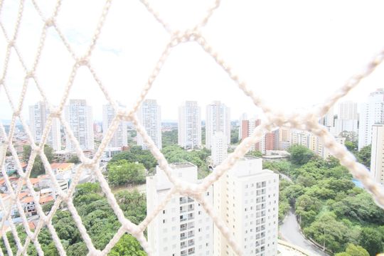 vista Varanda de apartamento à venda com 3 quartos, 145m² em Vila Sonia, São Paulo