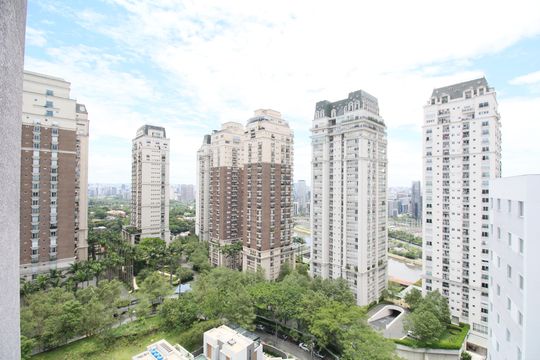 vista  de apartamento à venda com 2 quartos, 39m² em Cidade Jardim, São Paulo