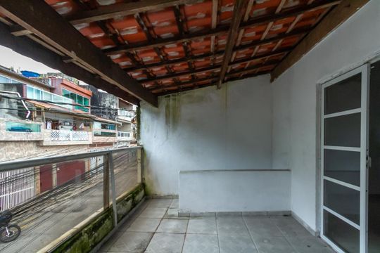 Varanda Casa 2 de casa à venda com 6 quartos, 145m² em Montanhão, São Bernardo do Campo