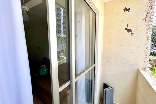 Varanda da Sala de apartamento à venda com 2 quartos, 50m² em Picanço, Guarulhos