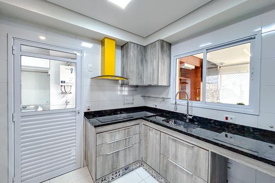 Cozinha de apartamento à venda com 3 quartos, 107m² em Tatuapé, São Paulo