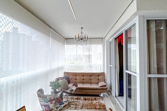 Varanda gourmet de apartamento à venda com 3 quartos, 107m² em Tatuapé, São Paulo