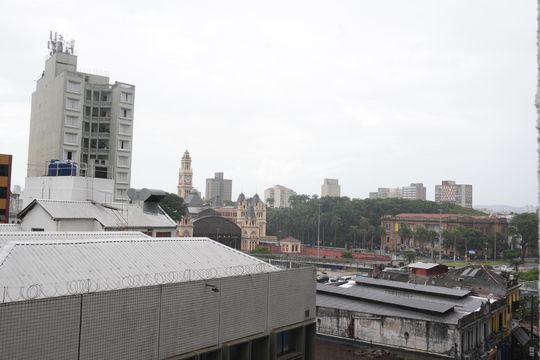 Vista da Varanda  de kitnet/studio para alugar com 1 quarto, 23m² em Centro Histórico de São Paulo, São Paulo
