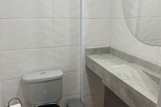 Banheiro de apartamento à venda com 2 quartos, 150m² em Boa Vista, São Caetano do Sul