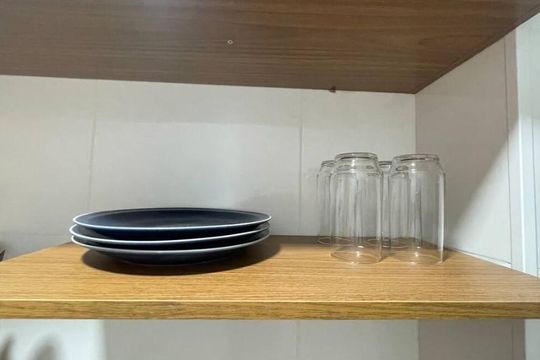 Cozinha de apartamento para alugar com 2 quartos, 47m² em Medeiros, Jundiaí