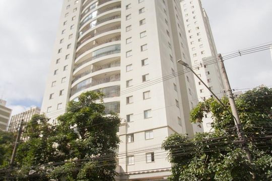 Fachada de apartamento à venda com 3 quartos, 94m² em Santo Amaro, São Paulo