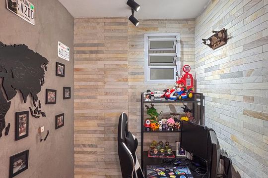 Escritório de apartamento à venda com 3 quartos, 94m² em Santo Amaro, São Paulo