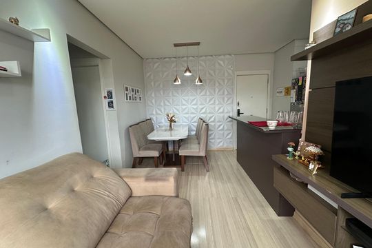Sala de apartamento à venda com 2 quartos, 50m² em Centro, Barueri