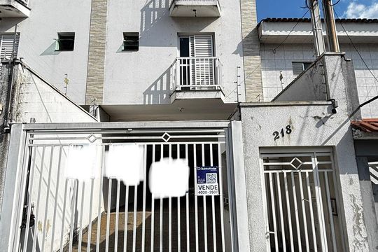 Fachada de apartamento à venda com 2 quartos, 90m² em Jardim Ana Maria, Santo André