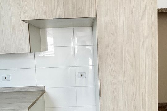 Cozinha de apartamento à venda com 2 quartos, 90m² em Jardim Ana Maria, Santo André