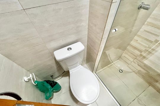 Banheiro de apartamento à venda com 2 quartos, 43m² em Vila Maria Luisa, São Paulo