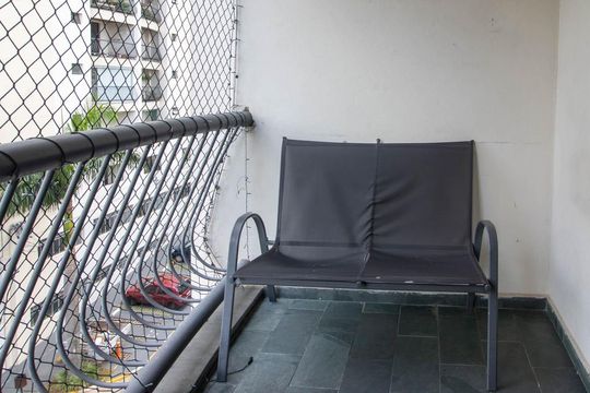 Varanda de apartamento à venda com 4 quartos, 120m² em Chácara Agrindus, Taboão da Serra
