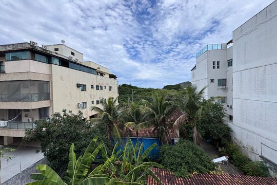 Varanda de apartamento à venda com 3 quartos, 88m² em Recreio dos Bandeirantes, Rio de Janeiro