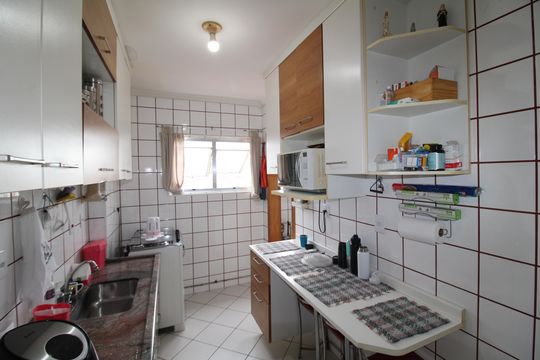 Cozinha de apartamento à venda com 2 quartos, 53m² em Tucuruvi, São Paulo