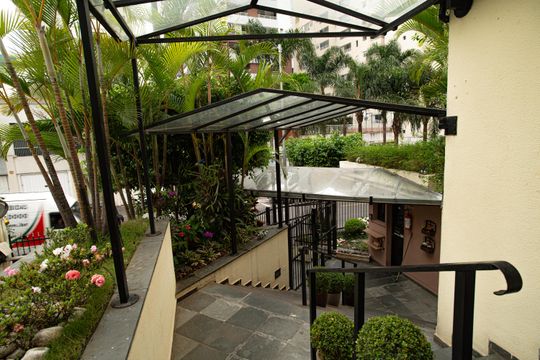 Área comum - Entrada do Edifício de kitnet/studio à venda com 1 quarto, 26m² em Bela Vista, São Paulo