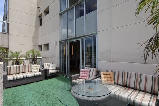 Varanda da Suíte de apartamento à venda com 3 quartos, 340m² em Parque do Morumbi, São Paulo