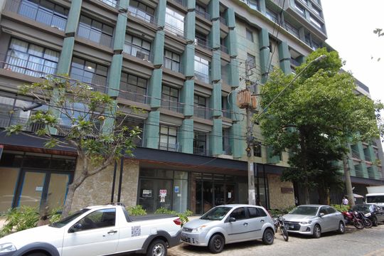 Fachada de kitnet/studio para alugar com 1 quarto, 24m² em Santo Amaro, São Paulo