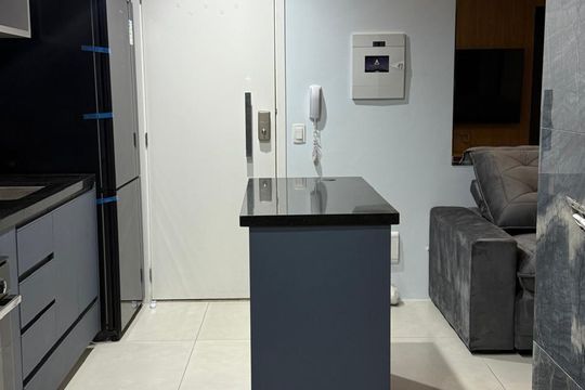 Cozinha de apartamento à venda com 2 quartos, 54m² em Centro, Osasco