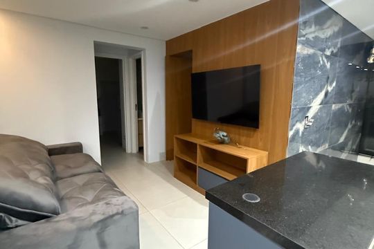 Sala de apartamento à venda com 2 quartos, 54m² em Centro, Osasco