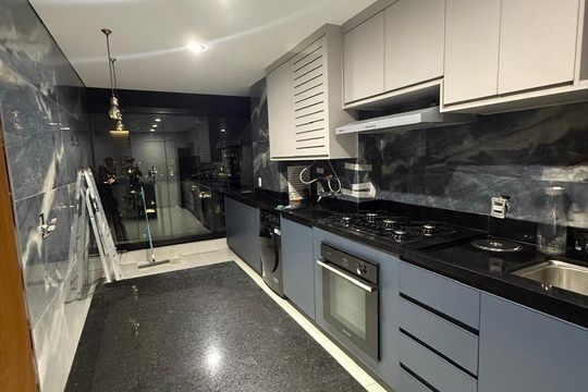 Cozinha de apartamento à venda com 2 quartos, 54m² em Centro, Osasco