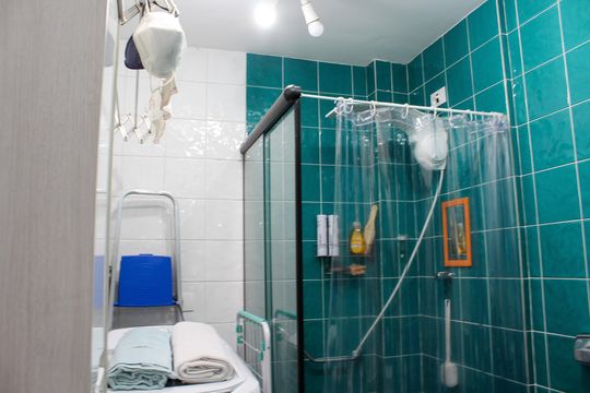 Banheiro de apartamento para alugar com 1 quarto, 36m² em Campos Elíseos, São Paulo