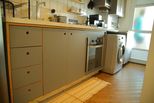 Cozinha  de apartamento à venda com 2 quartos, 63m² em Jardim Paramount, São Bernardo do Campo