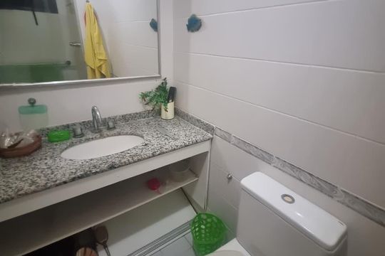 Banheiro de apartamento para alugar com 2 quartos, 68m² em Tijuca, Rio de Janeiro