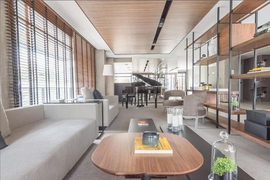 Área comum de apartamento à venda com 2 quartos, 84m² em Pacaembu, São Paulo