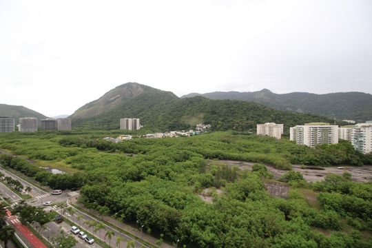 Vista Varanda  de apartamento para alugar com 2 quartos, 79m² em Barra Olímpica, Rio de Janeiro