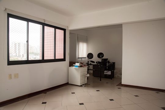 Sala de apartamento à venda com 3 quartos, 127m² em Vila Clementino, São Paulo