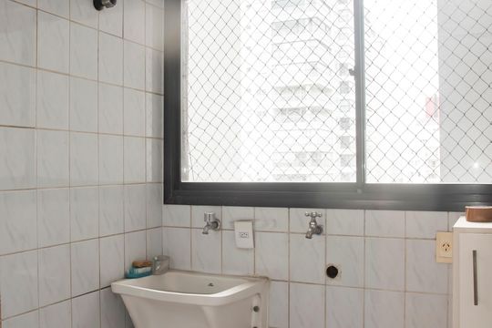 Área de Serviço de apartamento à venda com 3 quartos, 127m² em Vila Clementino, São Paulo
