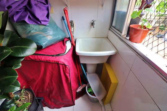 Cozinha e Área de Serviço de apartamento à venda com 2 quartos, 77m² em Vila Helena, São Bernardo do Campo