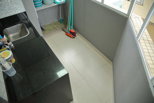 Área de Serviço de apartamento à venda com 3 quartos, 135m² em Baeta Neves, São Bernardo do Campo